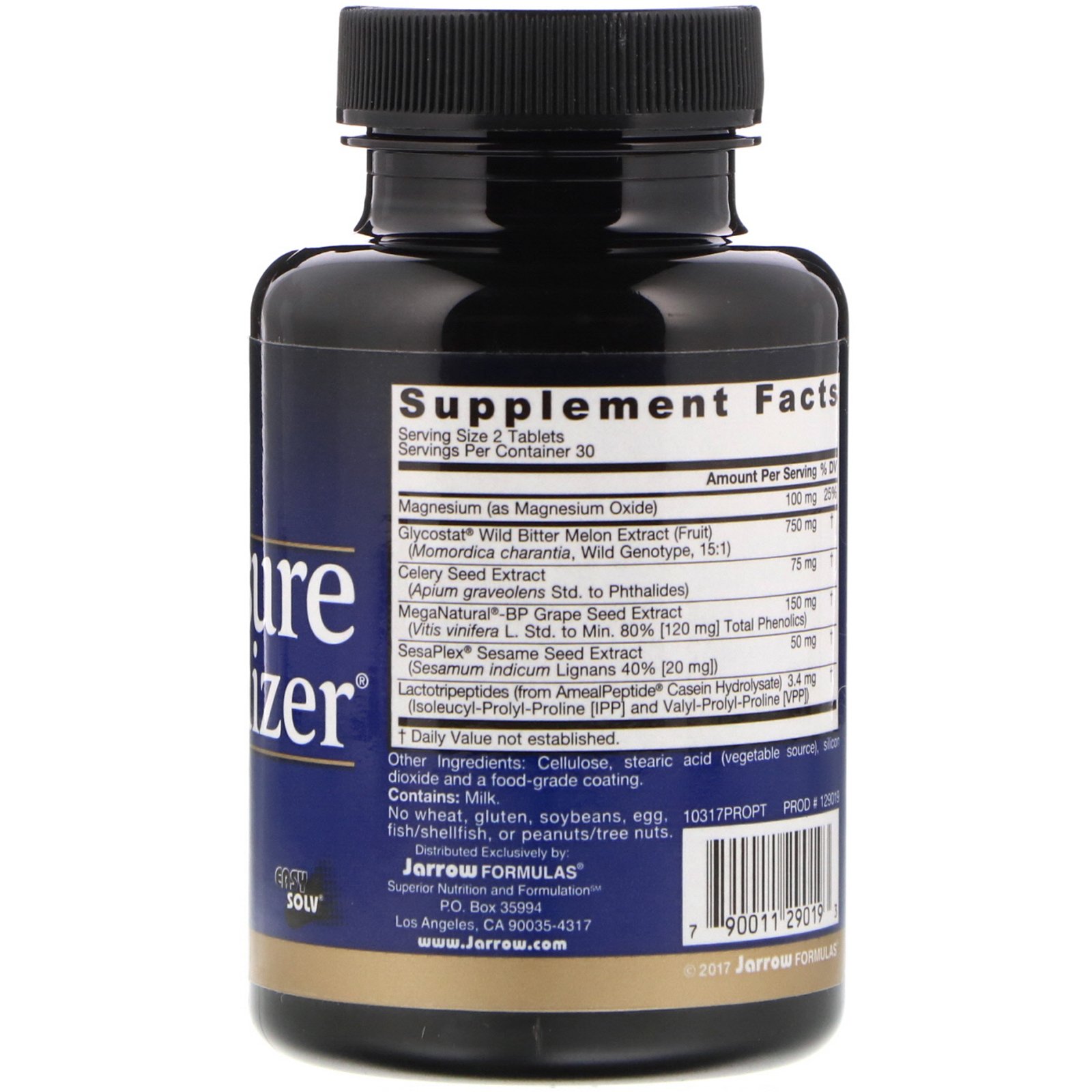 Comprar Jarrow Formulas, Pressure Optimizer, 60 Comprimidos - Imagem 2