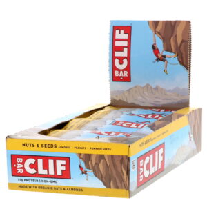 Comprar Clif Bar, Energy Bar, Nuts & Seeds, 12 Bars, 2.40 oz (68 g) Each
