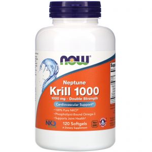 Comprar Now Foods, Neptune Krill 1000, 1000 mg, 120 Cápsulas Softgel