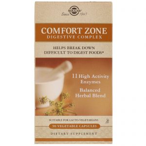 Comprar Solgar, Comfort Zone Digestive Complex, 90 Vegetable Capsules