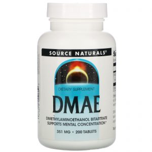 Comprar Source Naturals, DMAE, 351 mg, 200 Comprimidos