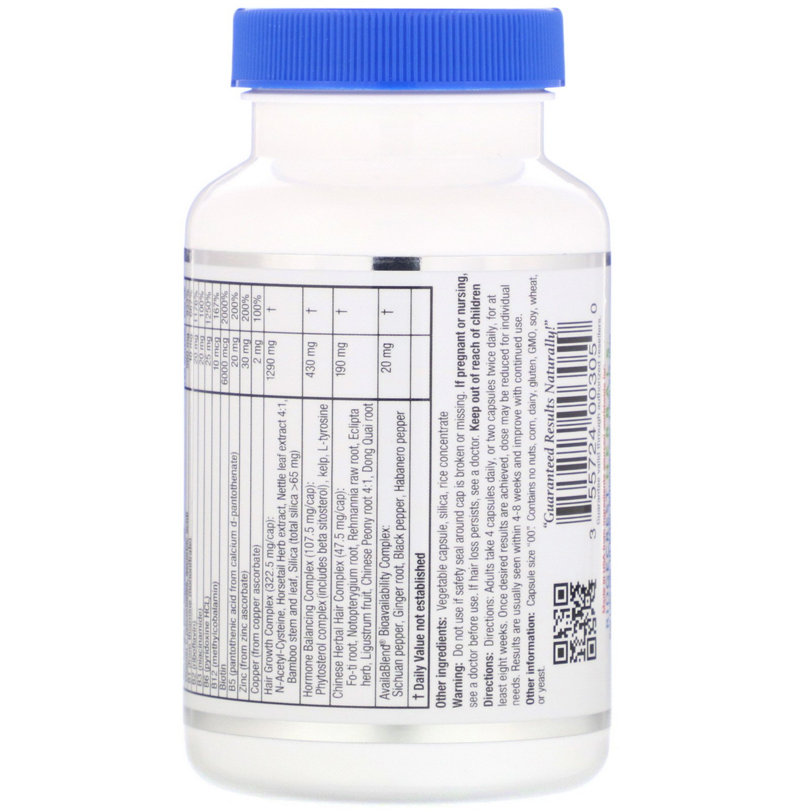 Comprar RidgeCrest Herbals, Hair ReVive, 120 Cápsulas - Imagem 3