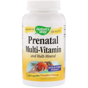 Comprar Nature's Way, Prenatal Multi-Vitamin and Multi-Mineral, 180 Capsules