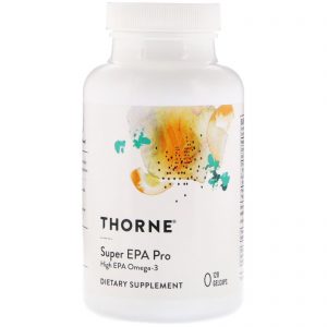 Comprar Thorne Research, Super EPA Pro, 120 Cápsulas de Gel