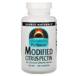 Comprar Source Naturals, PectImmune, Pectina de Citrus Modificada, 750 mg, 120 Cápsulas