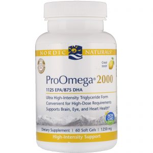 Comprar Nordic Naturals, ProOmega 2000, Lemon, 1,250 mg, 60 Soft Gels