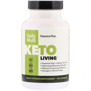 Comprar Nature's Plus, KetoLiving, Multivitamínico Diário, 90 Cápsulas