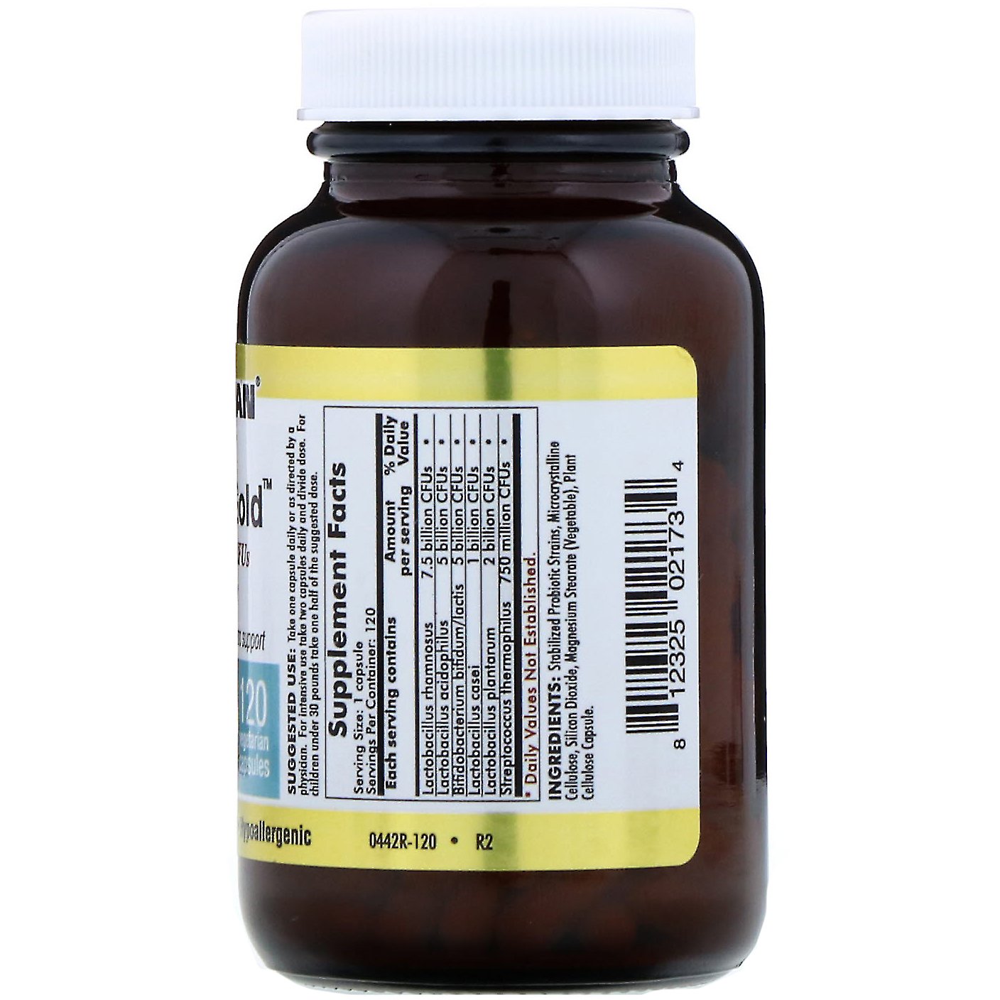 Comprar Kirkman Labs, Pro-Bio Gold, Hipoalergênico, 120 Cápsulas Vegetarianas (Ice) - Imagem 2