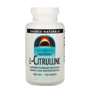 Comprar Source Naturals, L-Citrulline, Free-Form, 1,000 mg, 120 Tablets