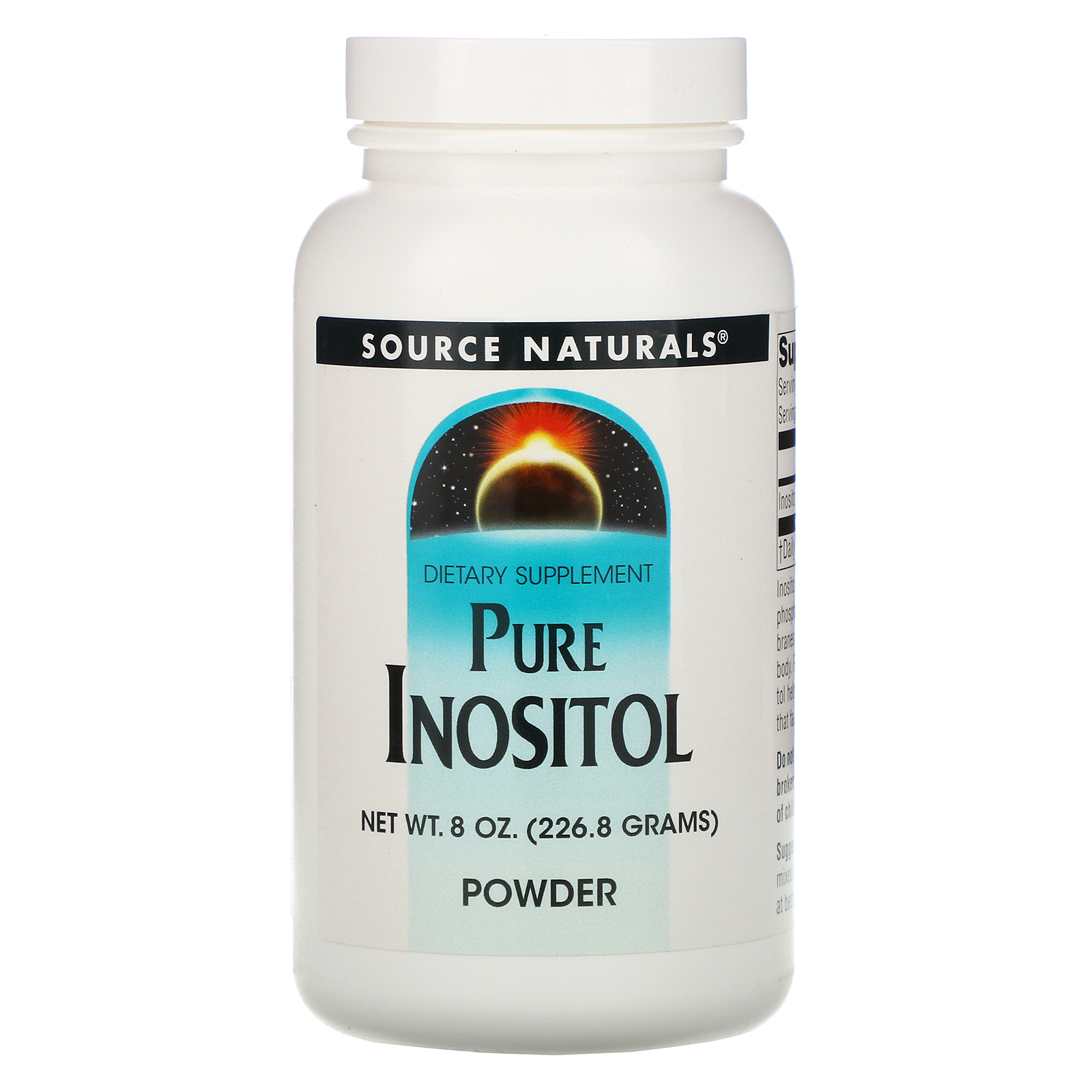 Comprar Source Naturals, Inositol Puro em pó, 8 oz (226,8 g)