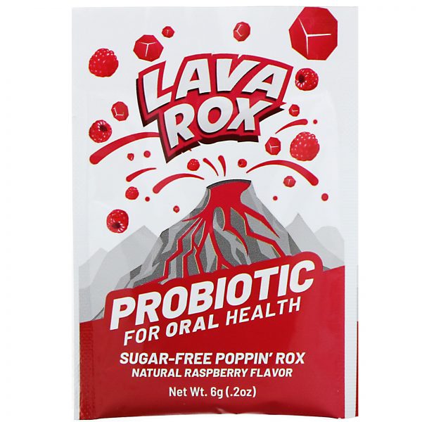Comprar Advanced Orthomolecular Research AOR, Lava Rox, Probiotic for Oral Health, Natural Raspberry, 24 Packets, .2 oz (6 g) Each - Imagem 4