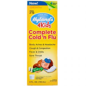 Comprar Hyland's, 4 Kids, Complete Cold 'n Flu, Ages 2-12, 4 fl oz (118 ml)