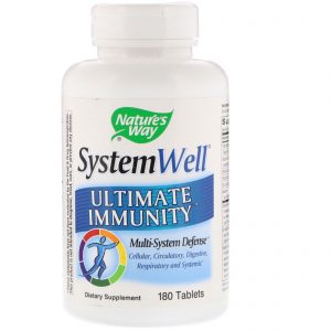Comprar Nature's Way, System Well, Ultimate Immunity, 180 Comprimidos