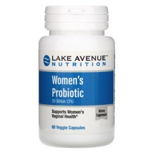 Comprar Lake Avenue Nutrition, Probióticos para mulheres, 20 bilhões de UFC, 60 Cápsulas Vegetais