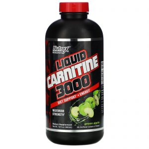 Comprar Nutrex Research, Black Series, Liquid Carnitine 3000, Green Apple, 16 fl oz (480 ml)