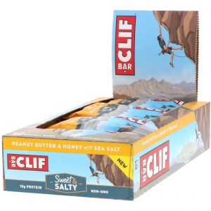 Comprar Clif Bar, Energy Bar, Peanut Butter & Honey with Sea Salt, 12 Bars, 2.40 oz (68 g) Each