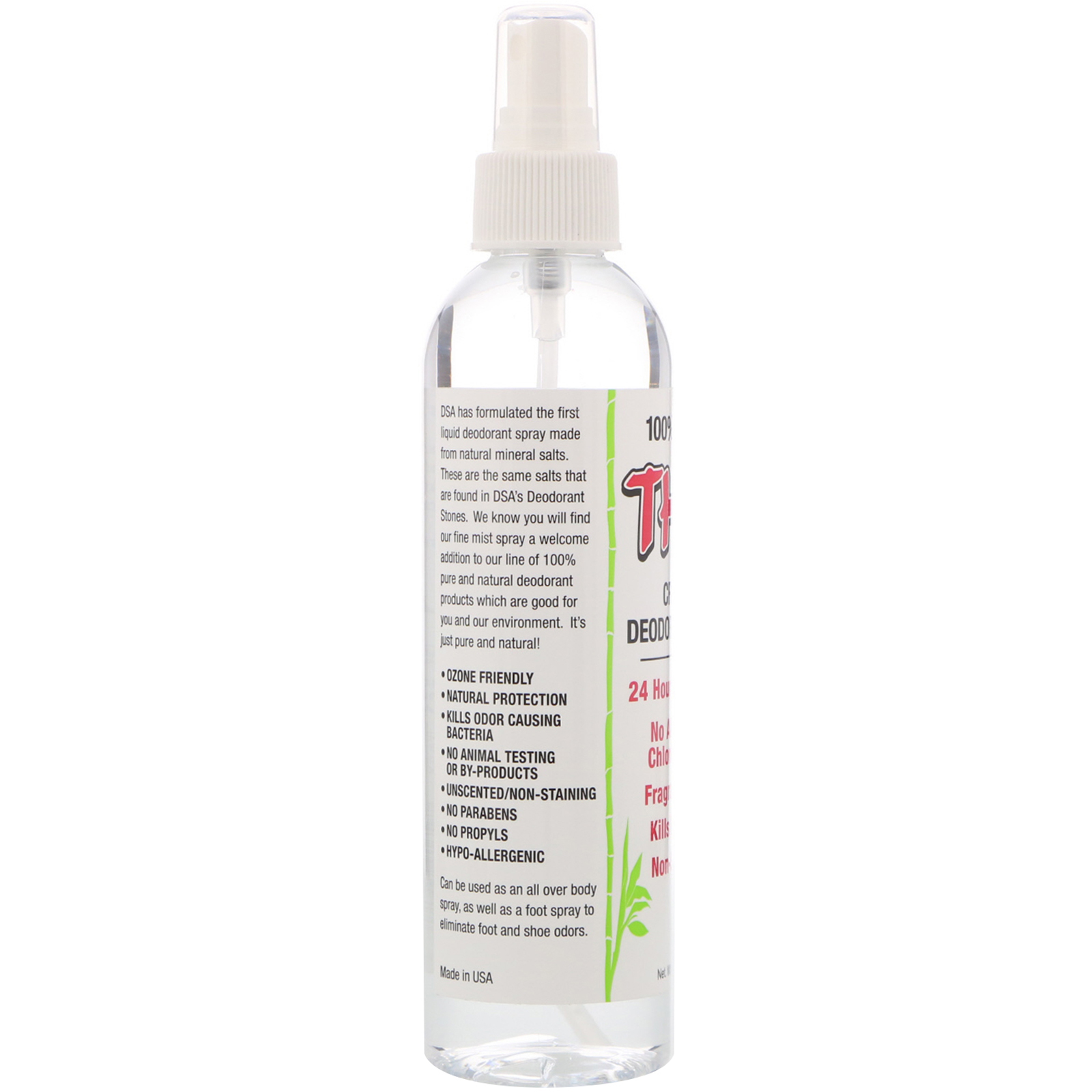 Comprar Thai Deodorant Stone, Crystal Deodorant Mist, 240 ml (8 oz) - Imagem 2