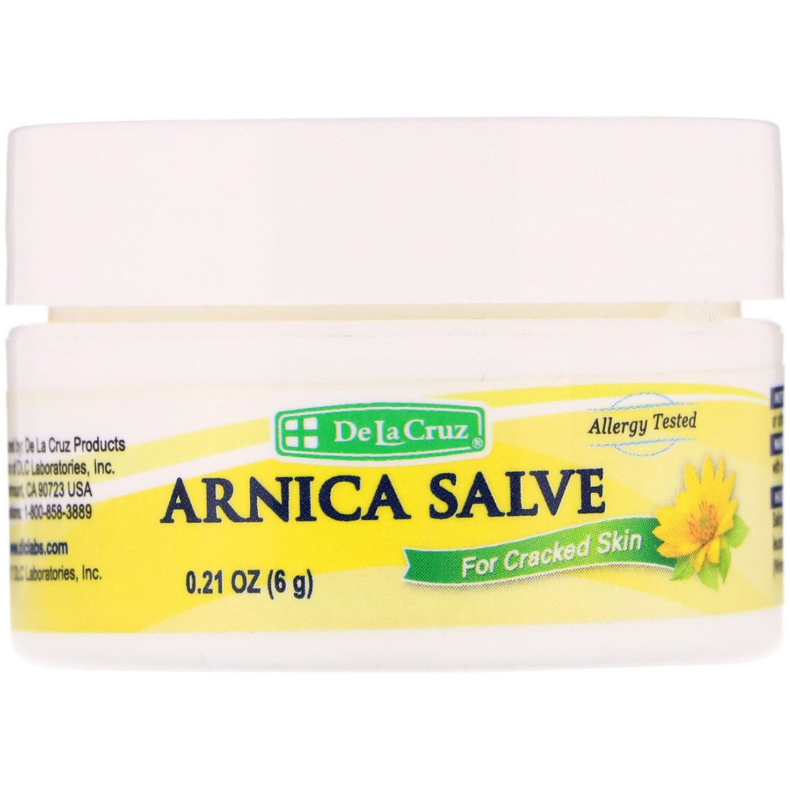 Comprar De La Cruz, Pomada de Arnica, Para Pele Rachada, 0,21 oz (6 g)