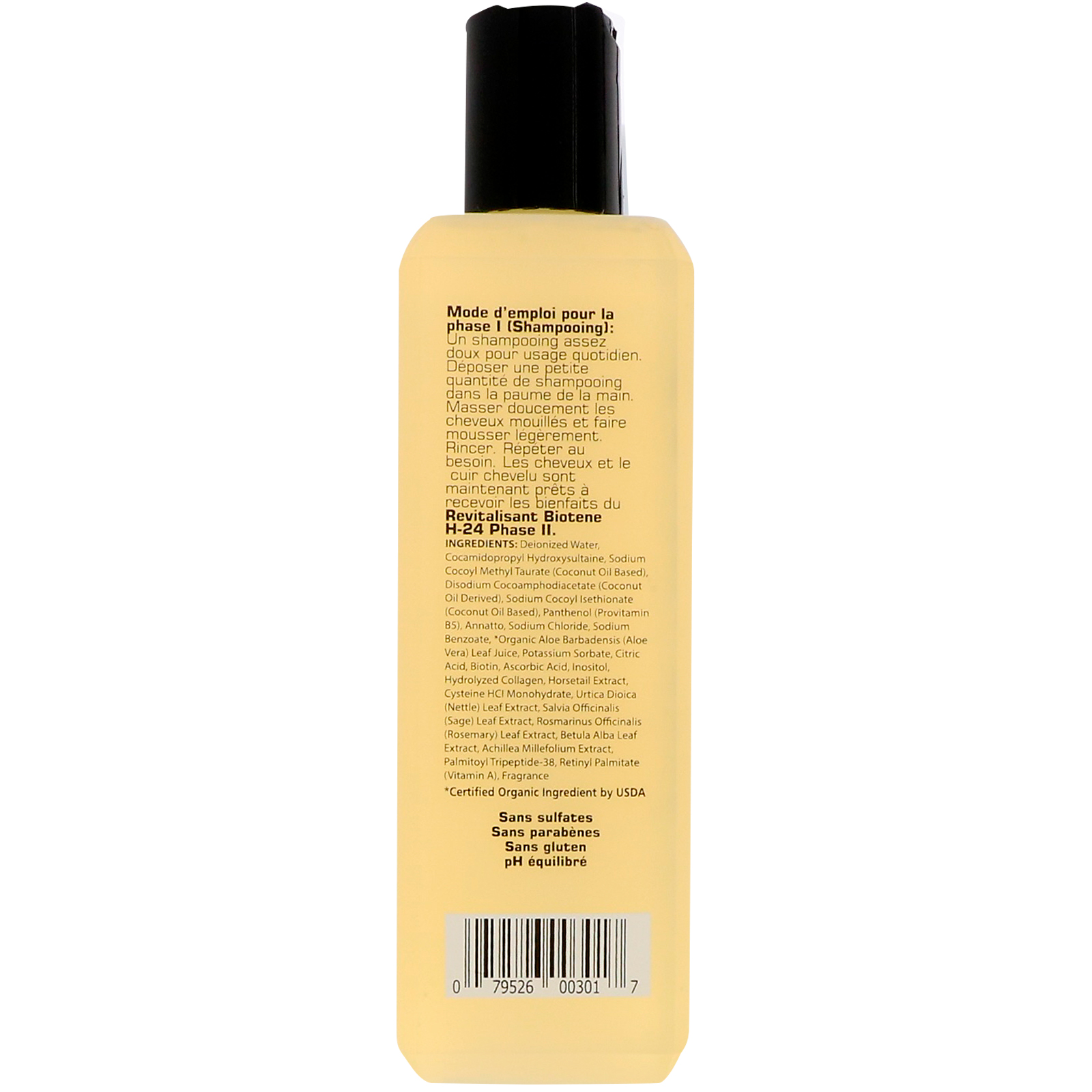 Comprar Biotene H-24, Shampoo Natural com Biotina e Peptídeos, Fase I, 8,5 fl oz (250 ml) - Imagem 3