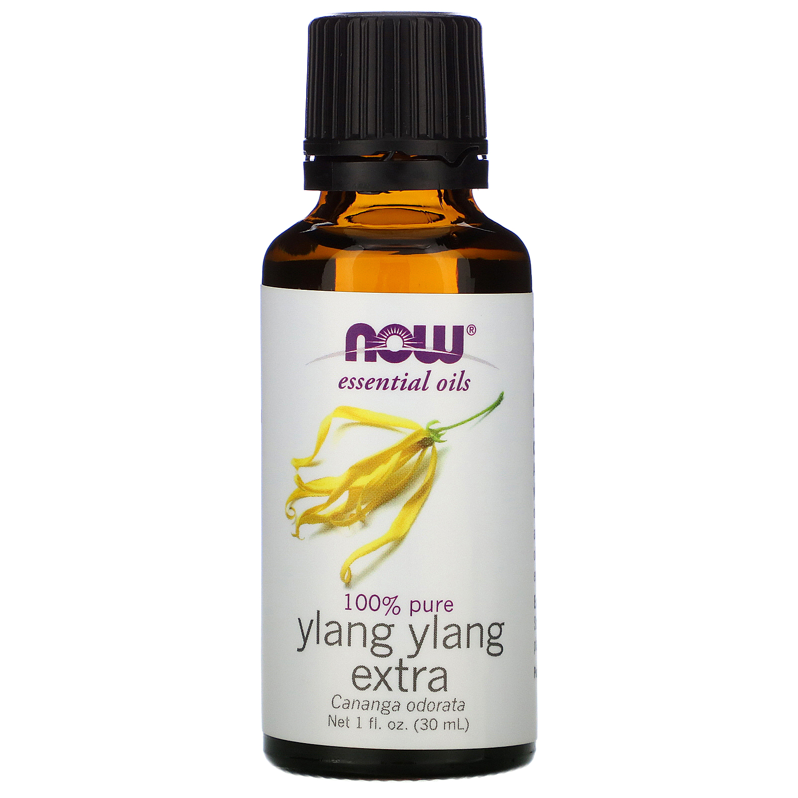 Comprar Now Foods, Óleos Essenciais, Ylang Ylang Extra, 30 ml (1 fl oz)