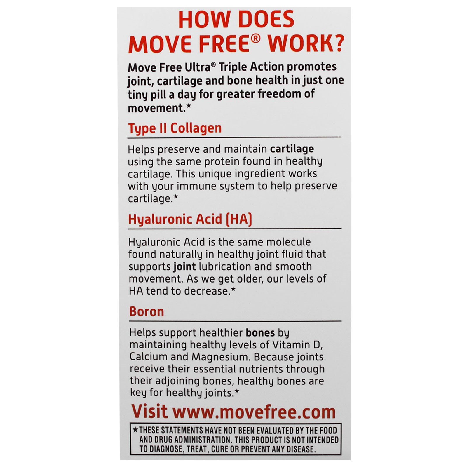 Comprar Schiff, Move Free Ultra, 30 Comprimidos Revestidos - Imagem 3