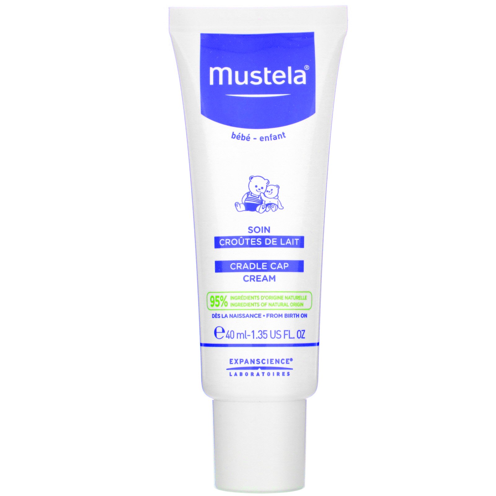 Comprar Mustela, Cradle Cap Cream, 1.35 fl oz (40 ml)