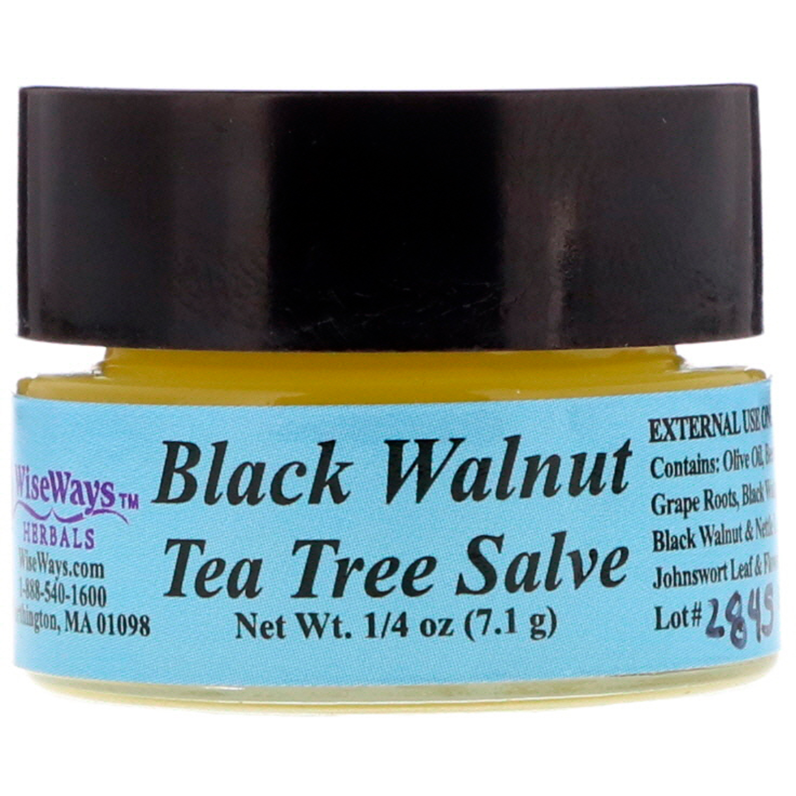 Comprar WiseWays Herbals, Sálvia de Árvore de Chá e Noz Negra, 1/4 oz (7,1 g)