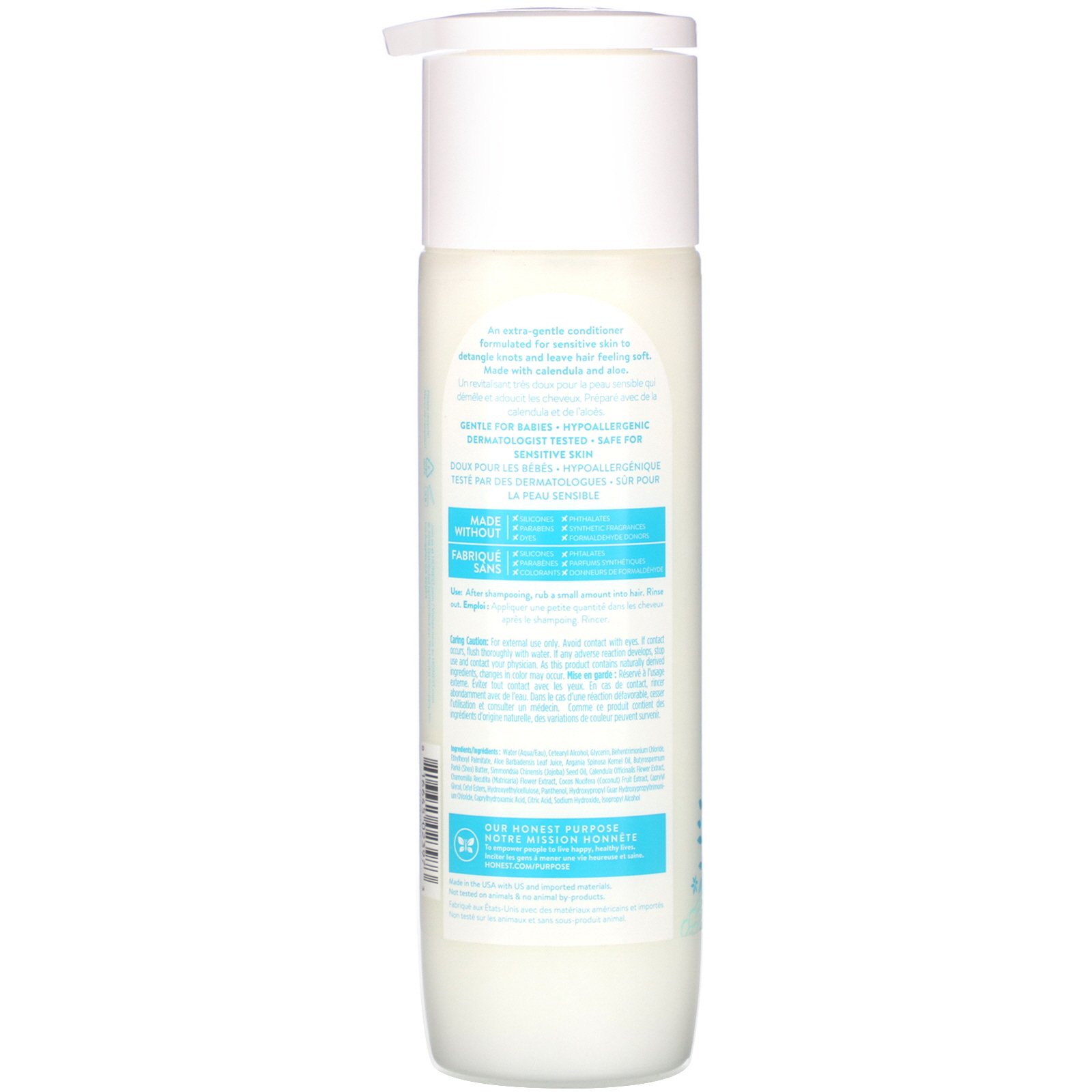 Comprar The Honest Company, Purely Sensitive Conditioner, Fragrance Free, 10.0 fl oz (295 ml) - Imagem 2