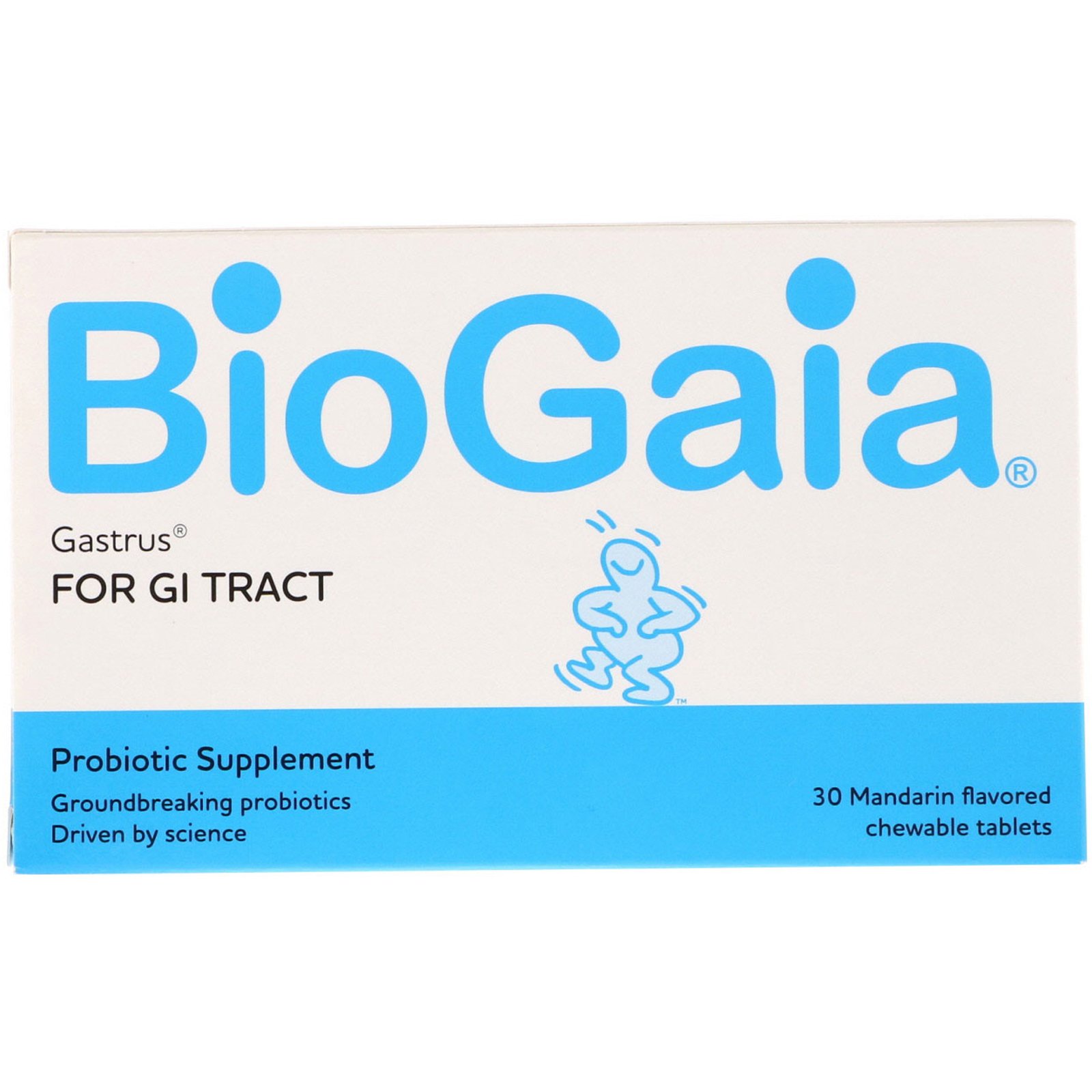Comprar BioGaia, Gastrus, For GI Tract, Sabor Tangerina, 30 Comprimidos Mastigáveis