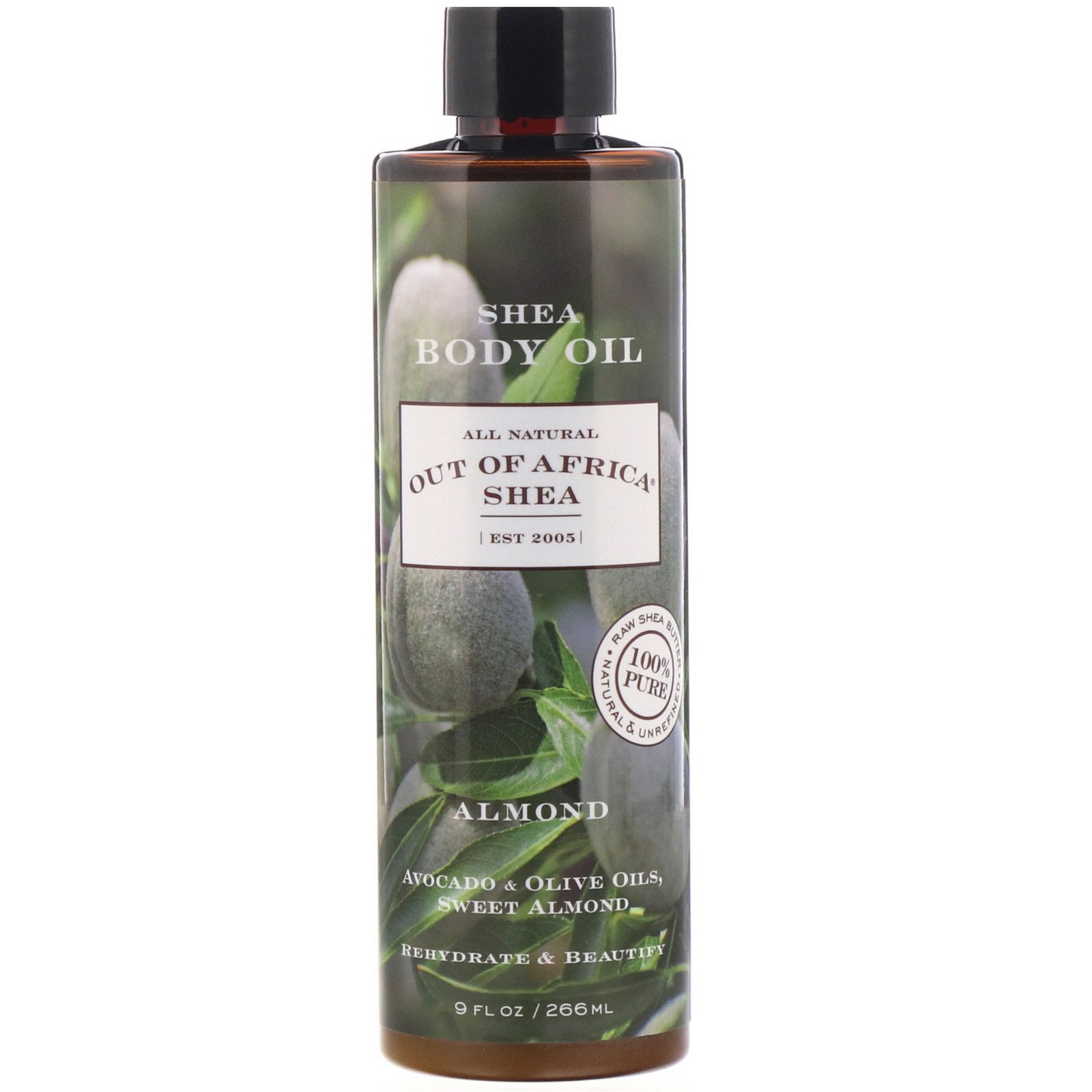 Comprar Out of Africa, Shea Body Oil, Almond, 9 fl oz (266 ml)
