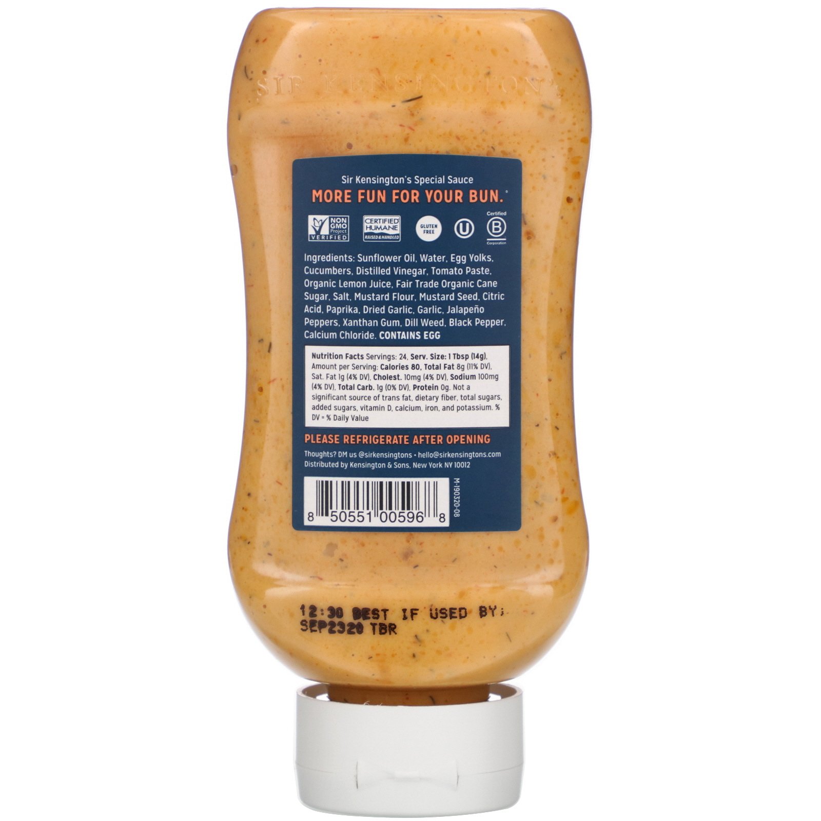 Comprar Sir Kensington's, Special Sauce, 12 fl oz (354 ml) - Imagem 2