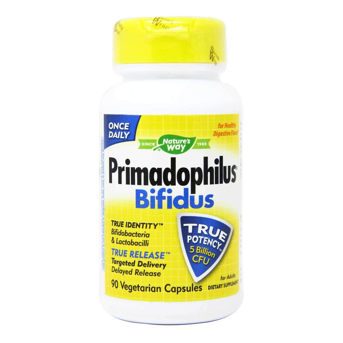 Comprar Nature's Way Primadophilus Bifidus 90 Cápsulas Vegetarianas