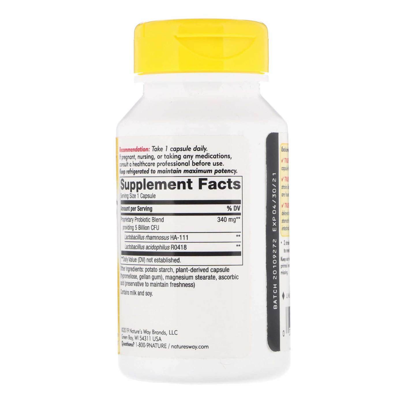 Comprar Nature's Way Primadophilus originais 90 Cápsulas Vegetarianas - Imagem 2
