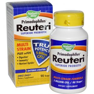 Comprar Nature's Way Primadolphilus Reuteri 90 Cápsulas Vegetarianas