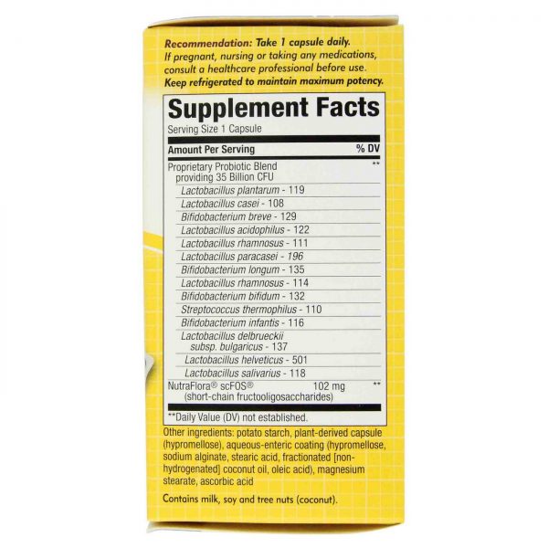 Comprar Nature's Way, Probiótico Primadophilus® Optima - 30 Cápsulas Vegetarianas - Imagem 4