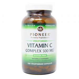 Comprar Pioneer, Complexo de Vitamina C 500 mg - 180 Cápsulas Vegetarianas