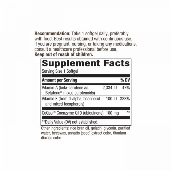 Comprar Nature's Way, CoQ10 100 mg - 30 Cápsulas - Imagem 4