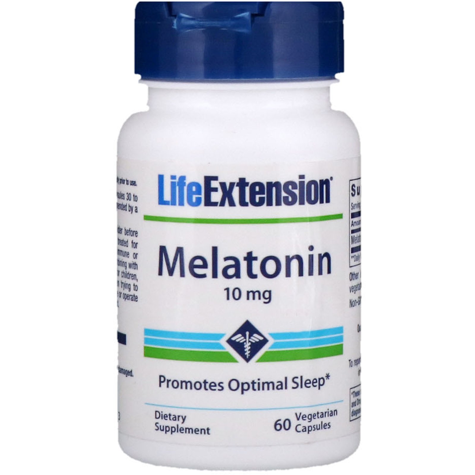 Comprar Life Extension, Melatonina, 10 mg, 60 cápsulas vegetarianas
