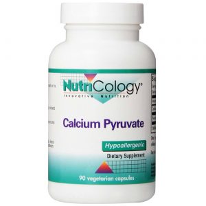 Comprar Nutricology, Piruvato de Cálcio - 90 Cápsulas
