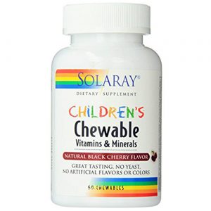 Comprar Solaray, Multivitamínico Infantil Mastigável, Cereja - 60 PAstilhas Mastigáveis