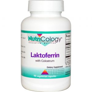 Comprar Nutricology, Laktoferrin com Colostro - 90 Cápsulas