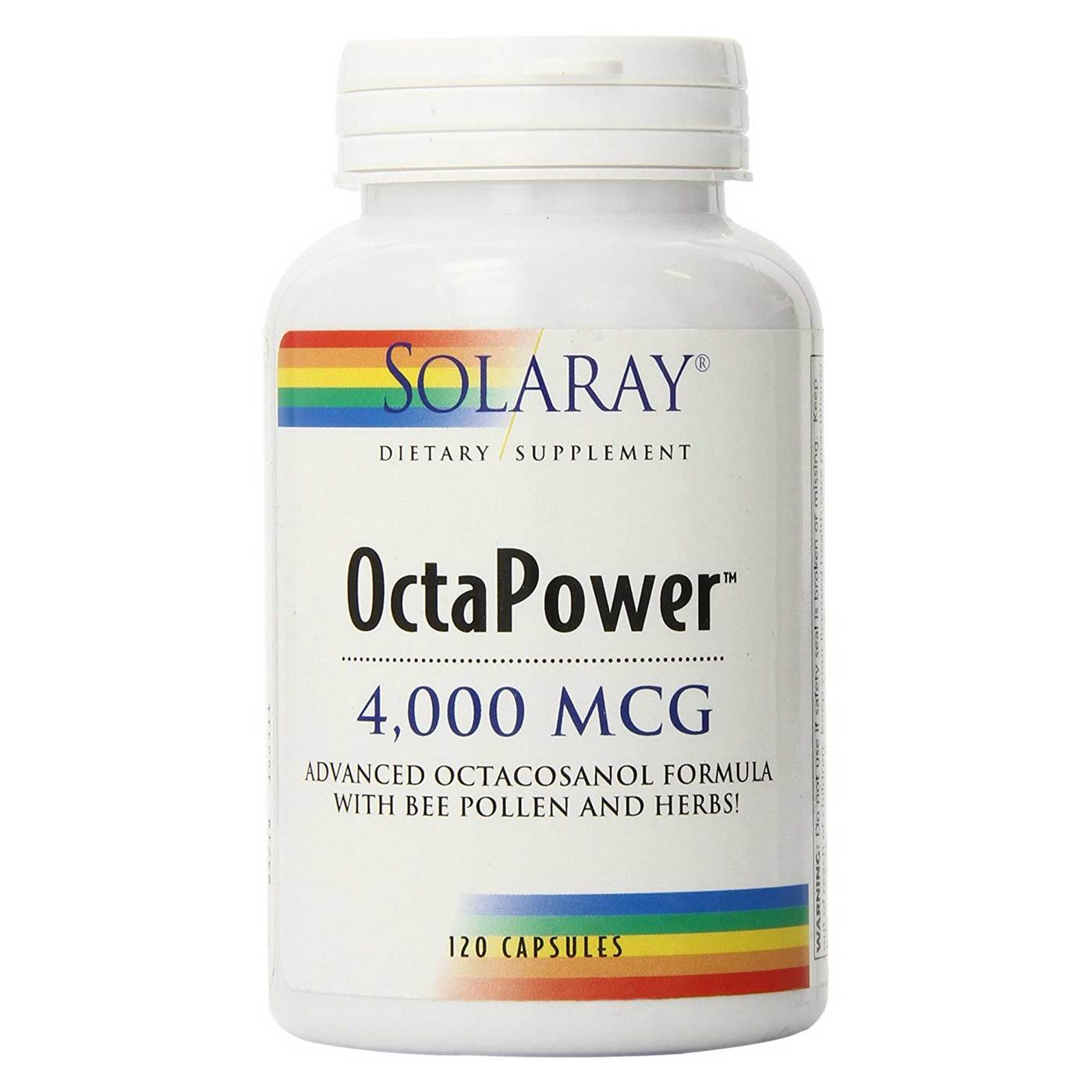 Comprar Solaray, OctaPower™ 4,000 mcg - 120 Cápsulas