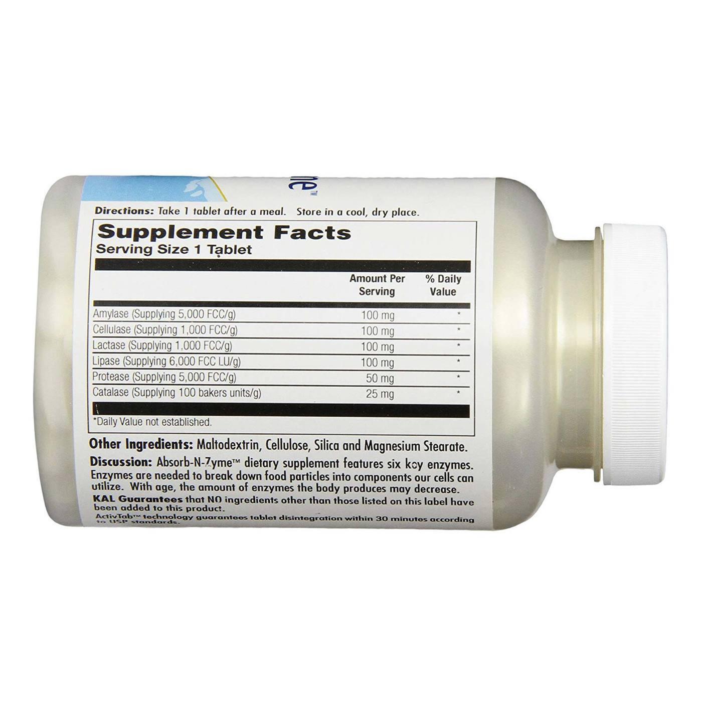 Comprar Kal Absorver-N-Zyme 90 Tabletes - Imagem 2