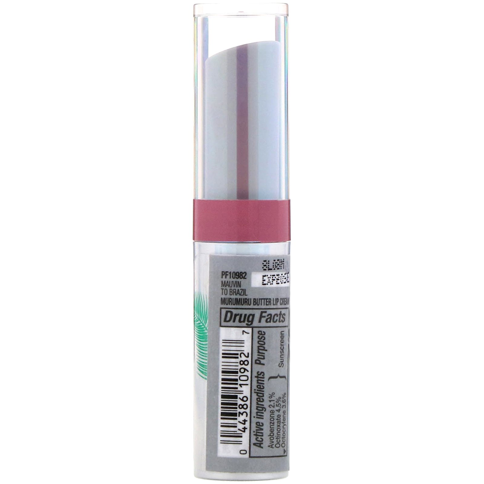 Comprar Physicians Formula, Murumuru Butter Lip Cream, SPF 15, Mauvin' to Brazil, 0.12 oz (3.4 g) - Imagem 2