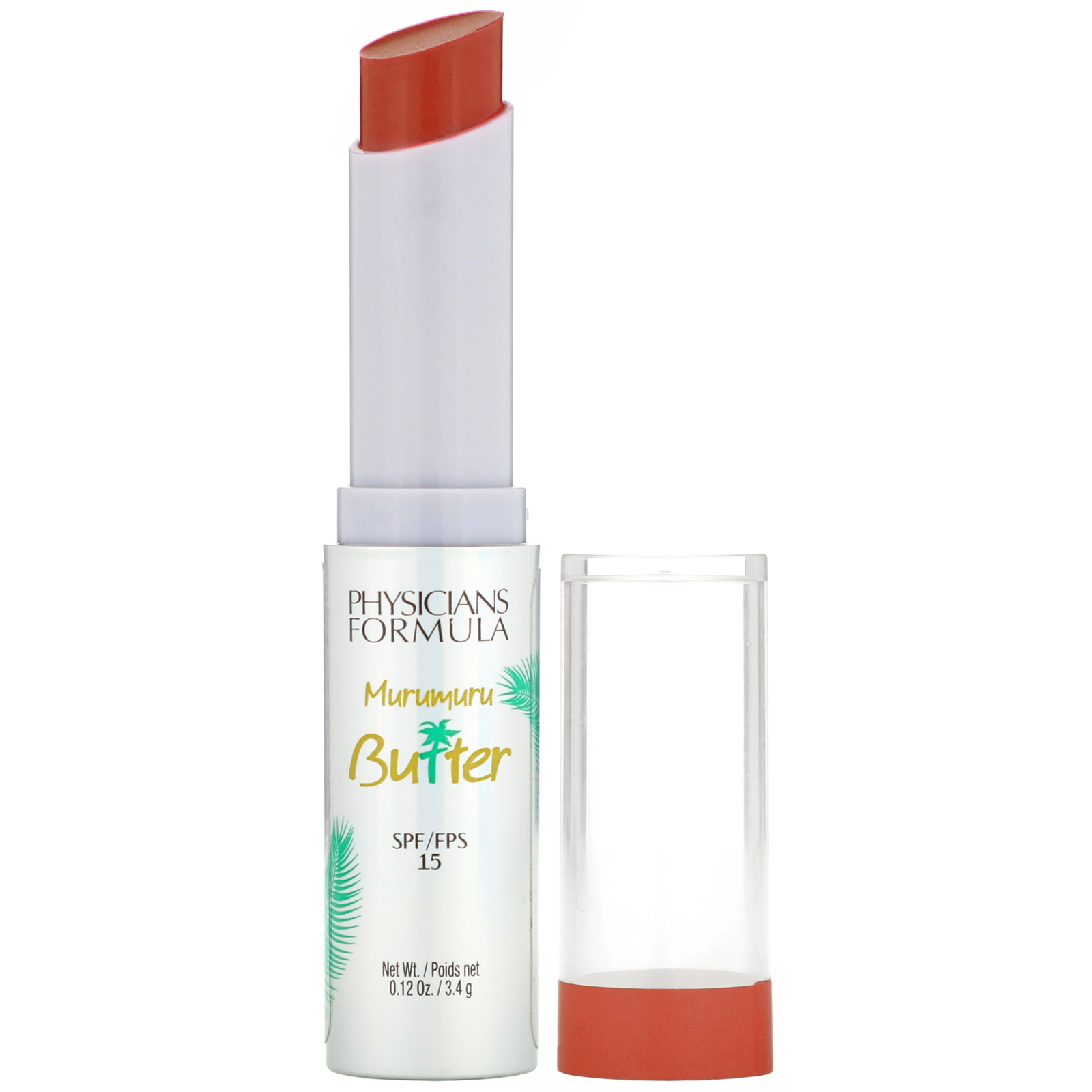 Comprar Physicians Formula, Creme Labial Murumuru Butter, FPS 15, Castanha do Pará, 3,4 g (0,12 oz)