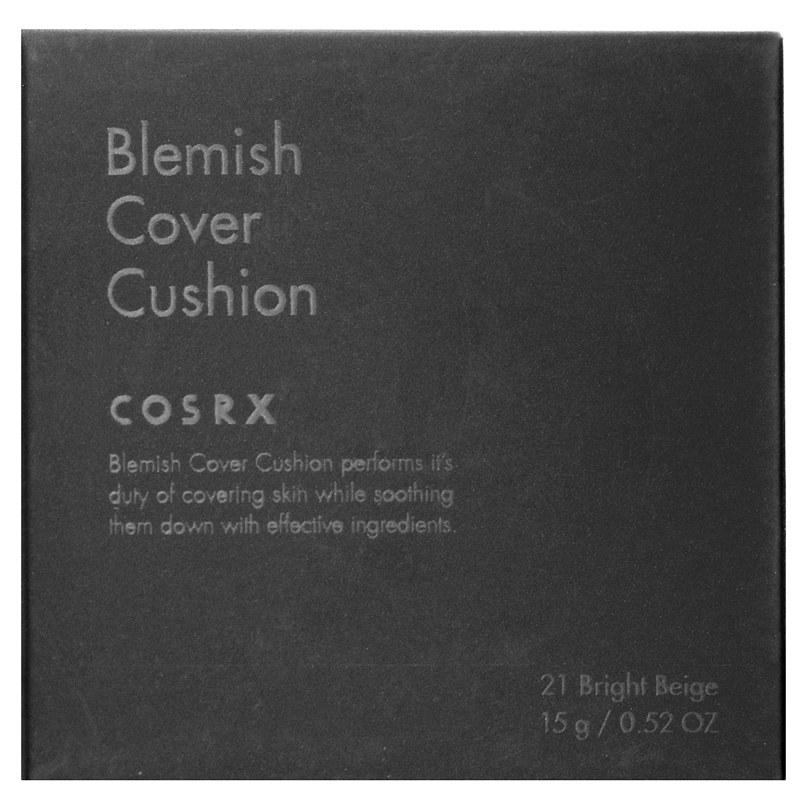 Comprar Cosrx, Clear Fit Blemish Cushion, SPF 47, 21 Bright Beige, 0.52 oz (15 g) - Imagem 2