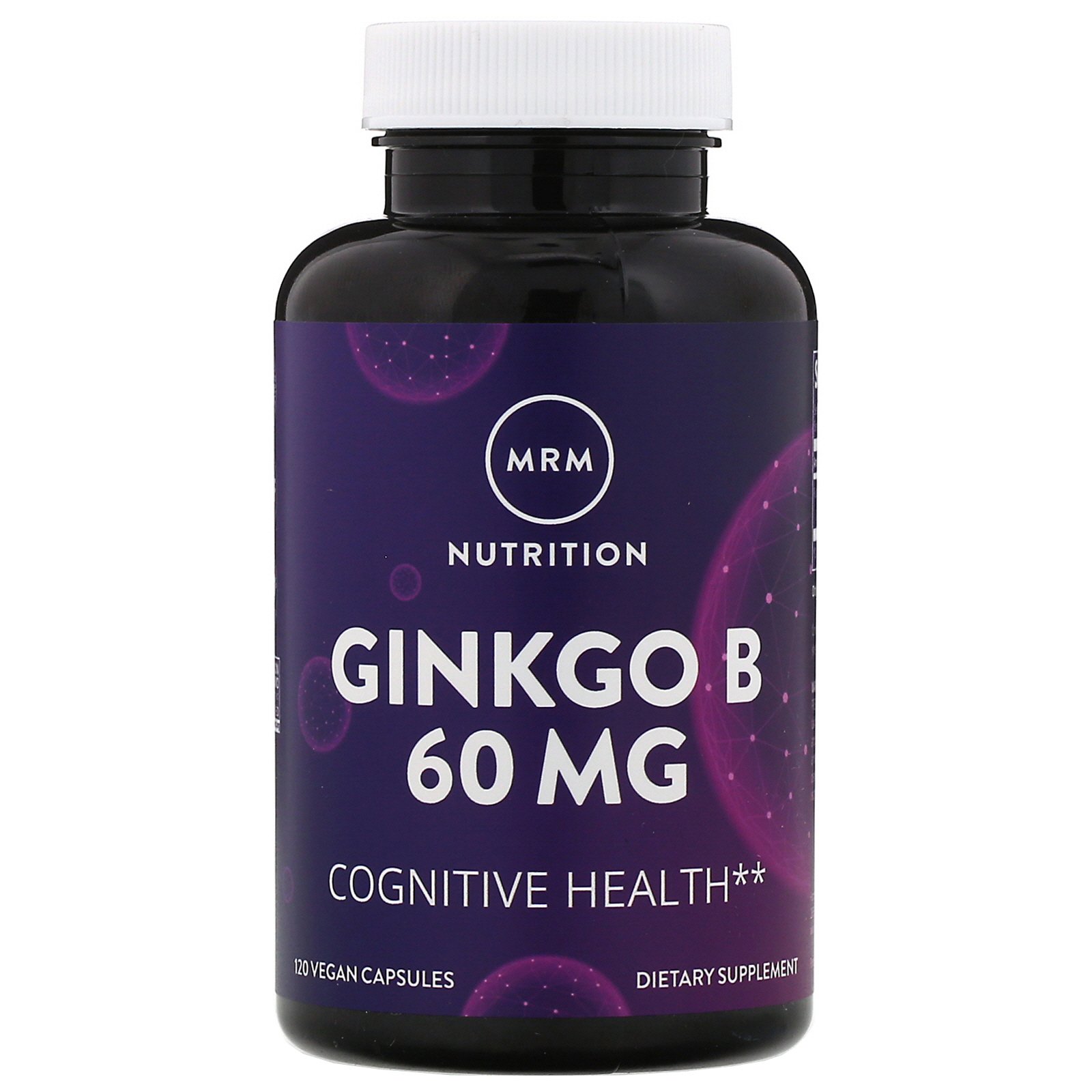 Comprar MRM, Nutrition, Ginkgo B, 60 mg, 120 Cápsulas Veganas