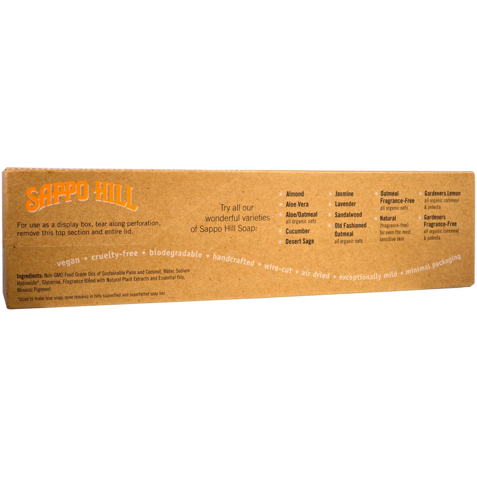 Comprar Sappo Hill, Sabonete Cremoso de Glicerina, Lavanda, 12 Barras, 3,5 onças (100 g) cada - Imagem 2