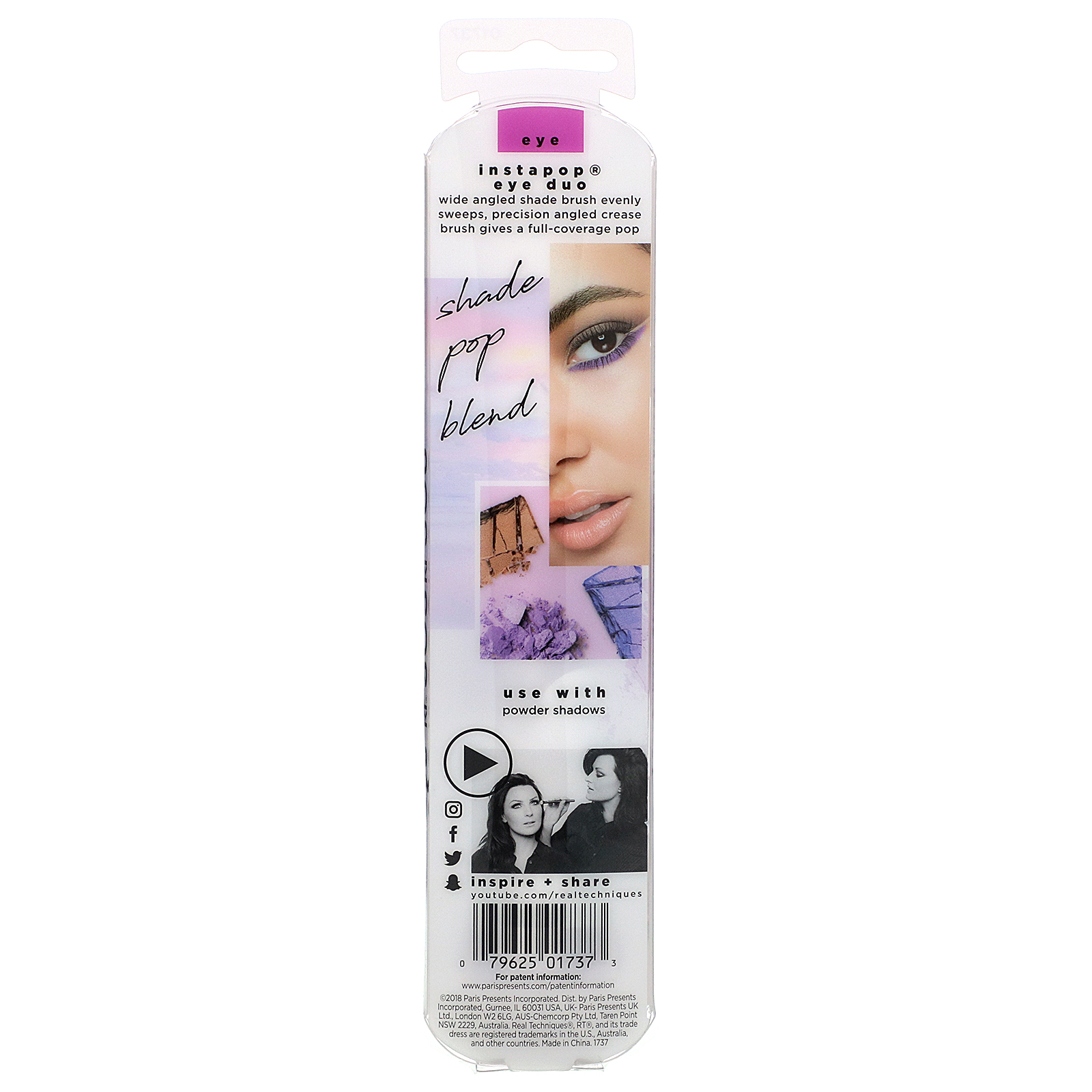 Comprar Real Techniques by Samantha Chapman, Instapop Eye Duo para Sombra, Conjunto com 2 Unidades - Imagem 3