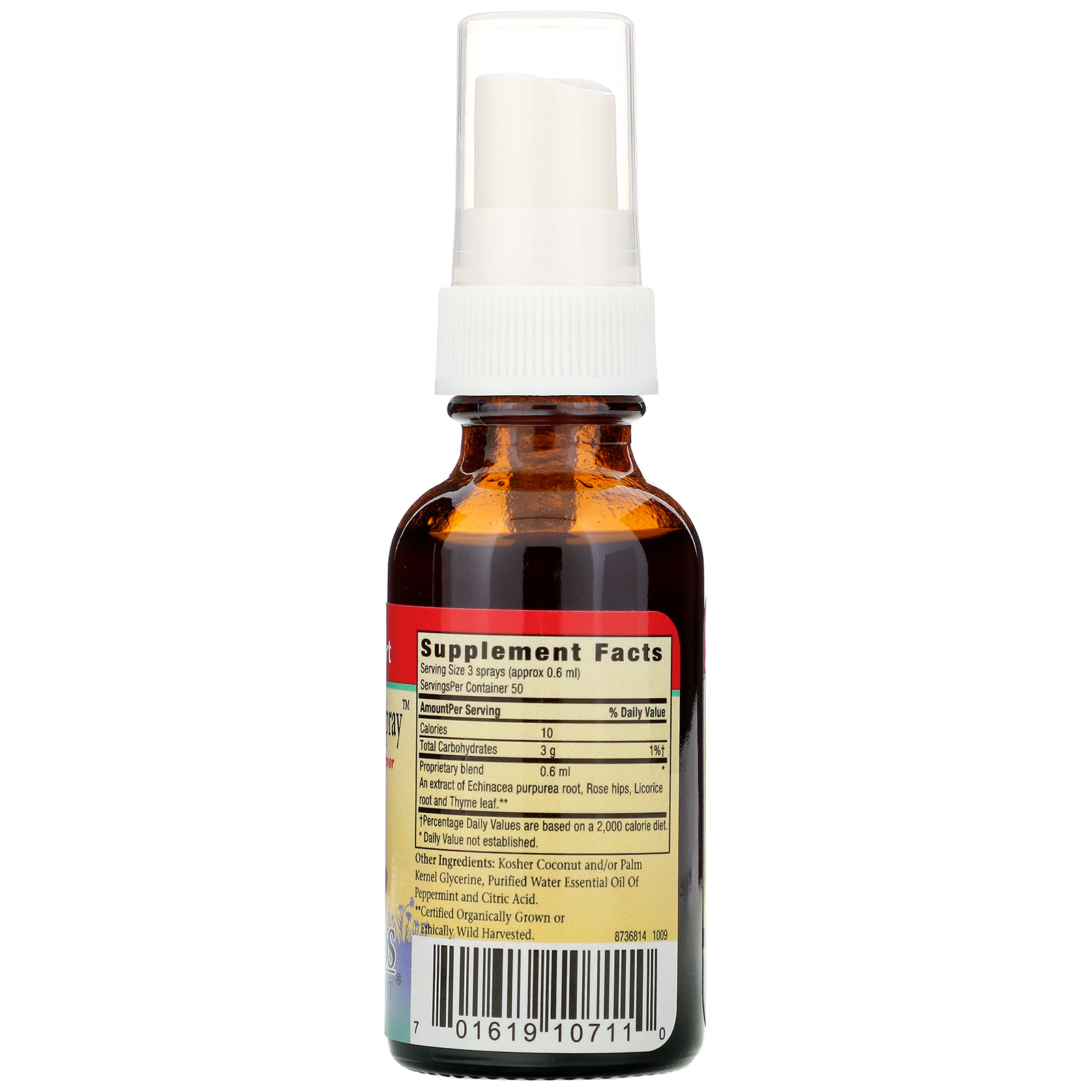 Comprar Herbs for Kids, Super Kids Throat Spray, Hortelã-Pimenta, 30 ml (1 fl oz) - Imagem 2